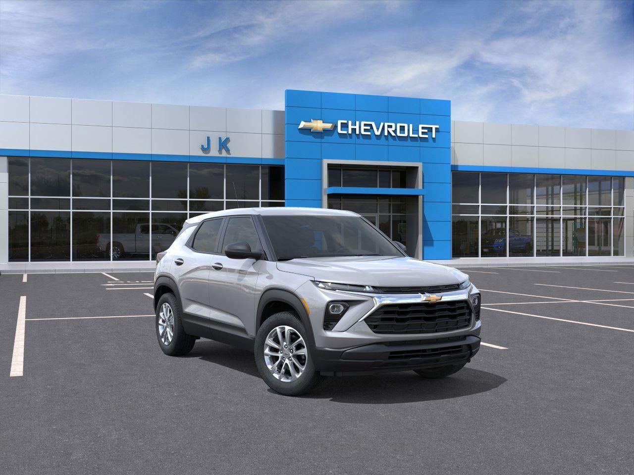 2026 Chevrolet Trailblazer LS in Sterling Gray Metallic — front three-quarter view